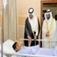 أمير منطقة الباحة يعايد المرضى المنومين بمستشفى المخواة العام